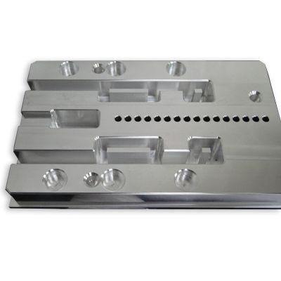 clear anodized precision aluminium components 